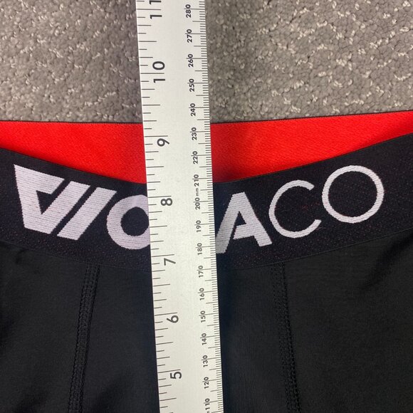 Wolaco Fulton Compression Pants Men's Medium Black Tights Leggings Running Base - Picture 9 of 12